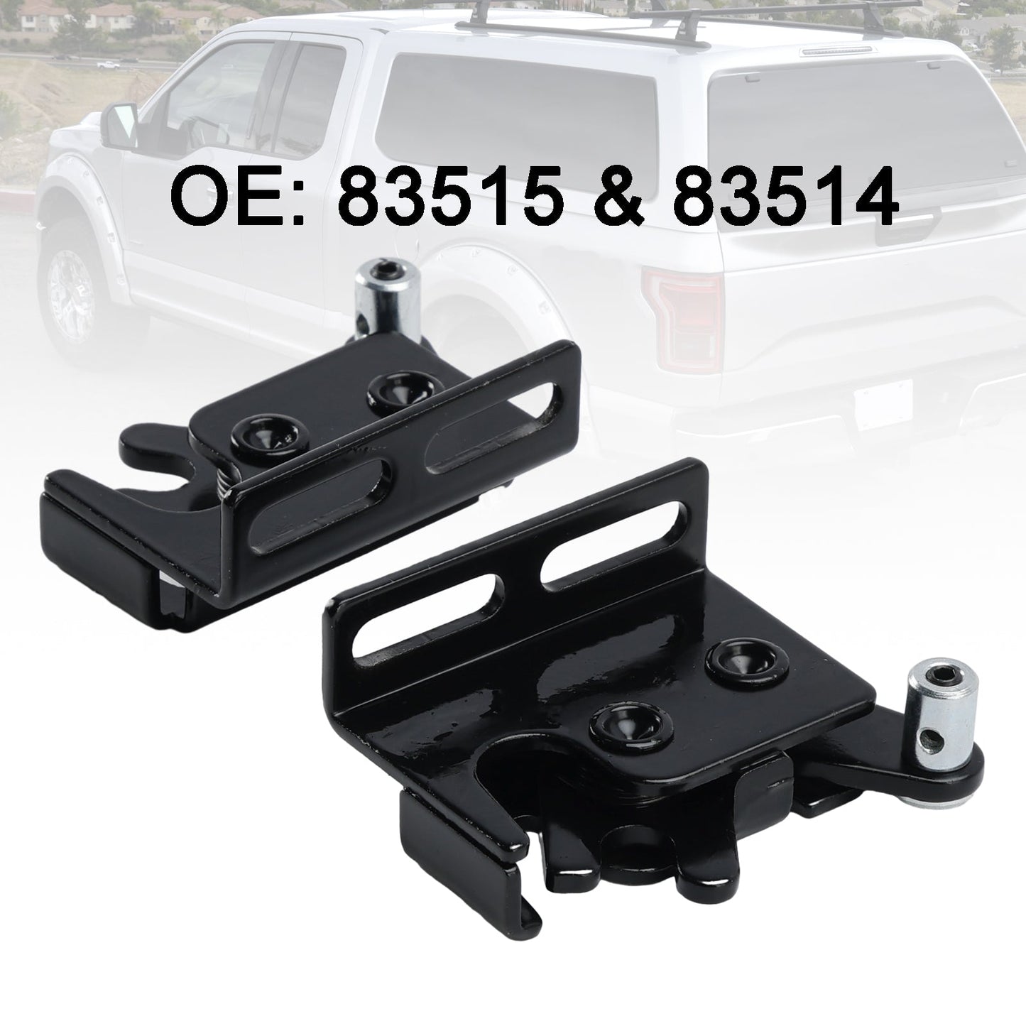 2x Truck Cap Rotary Latch 100XL/XR/XQ/180XL 700 tonneau 83515 & 83514 For Leer
