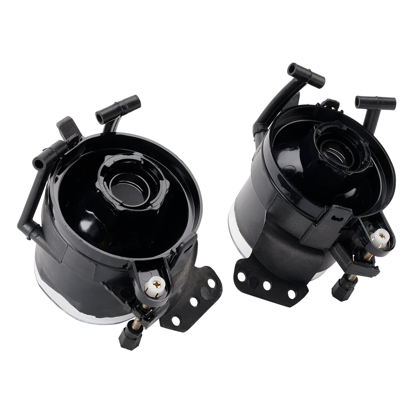 2004-2007 BMW E60 5-Series Pair Front Bumper Fog Light Lamp Bulb Housing