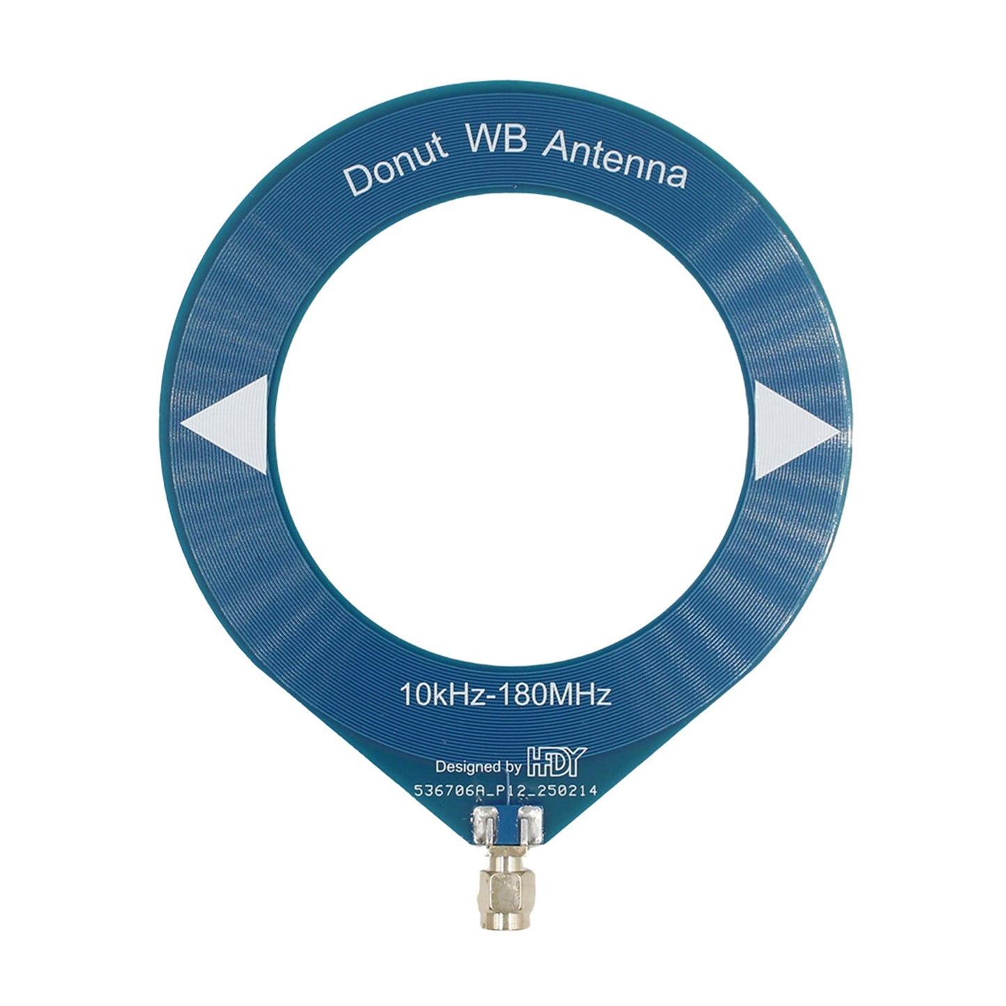 10kHz-180MHz Full-Band Coverage Ring Donut Antenna Shortwave/Medium Wave SDR