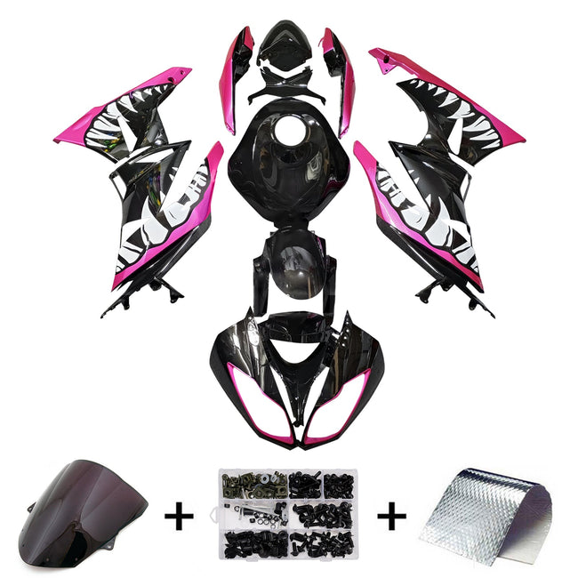 Injection Fairing Kit Bodywork Plastic ABS fit For Kawasaki ZX6R 636 2009-2012