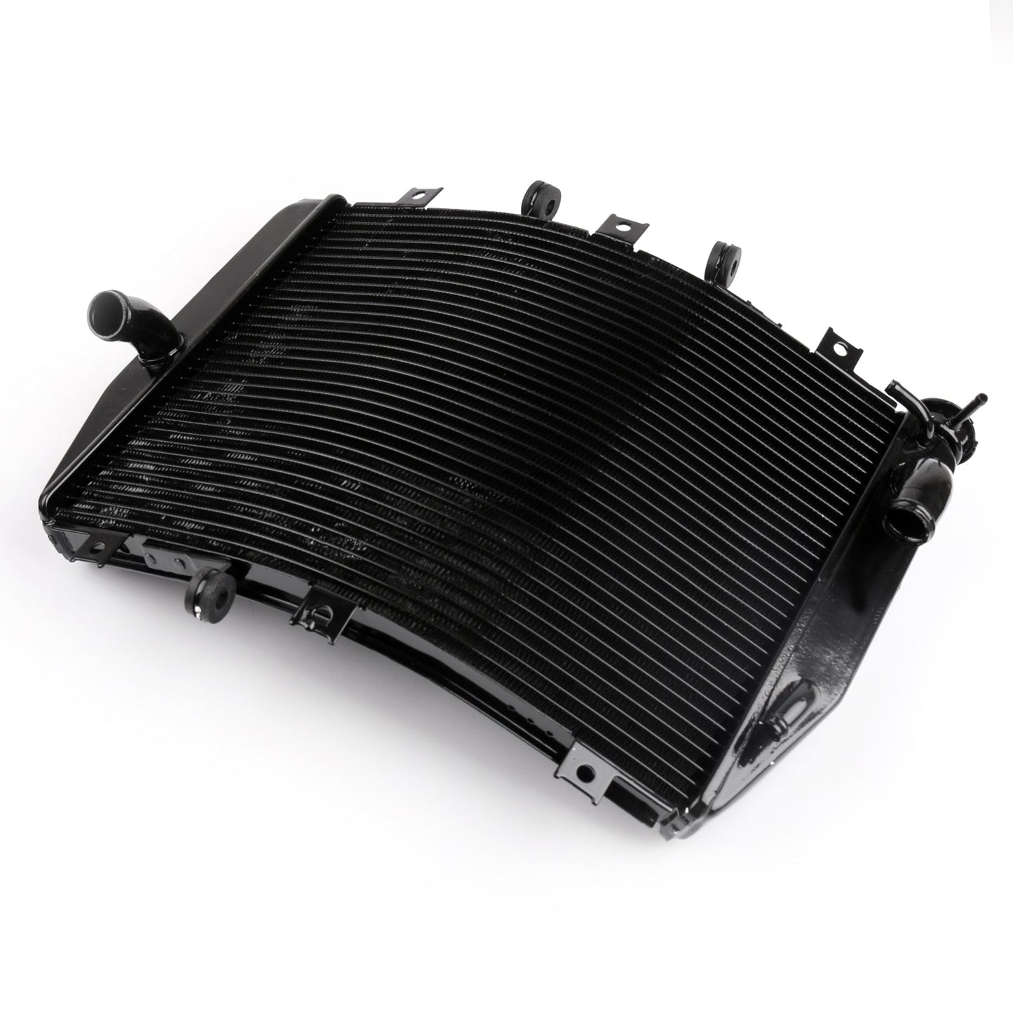 Aluminium Black Radiator Cooler For Kawasaki Ninja ZX10R ZX-10R ZX 10R 2004-2005