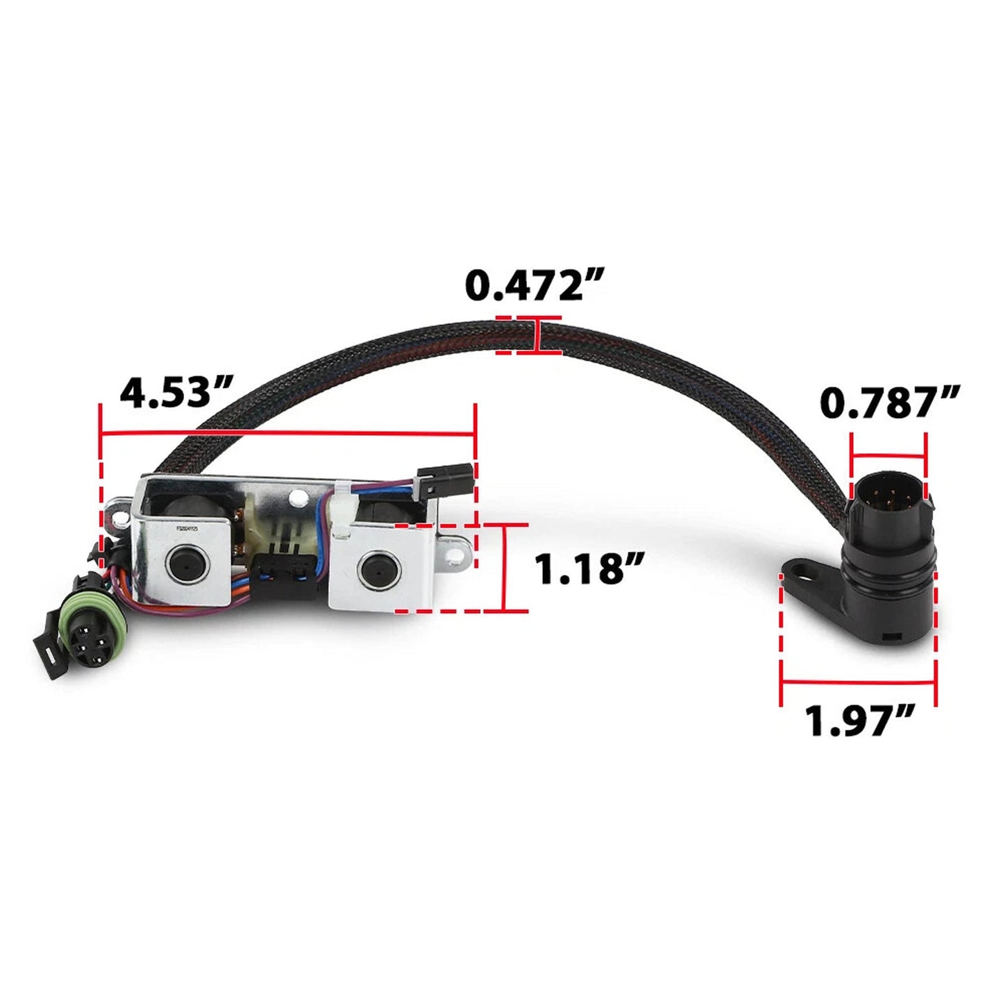 Lock Up & Overdrive Solenoid 52118652 For Dodge 42RE 46RE 47RE 1996-1999