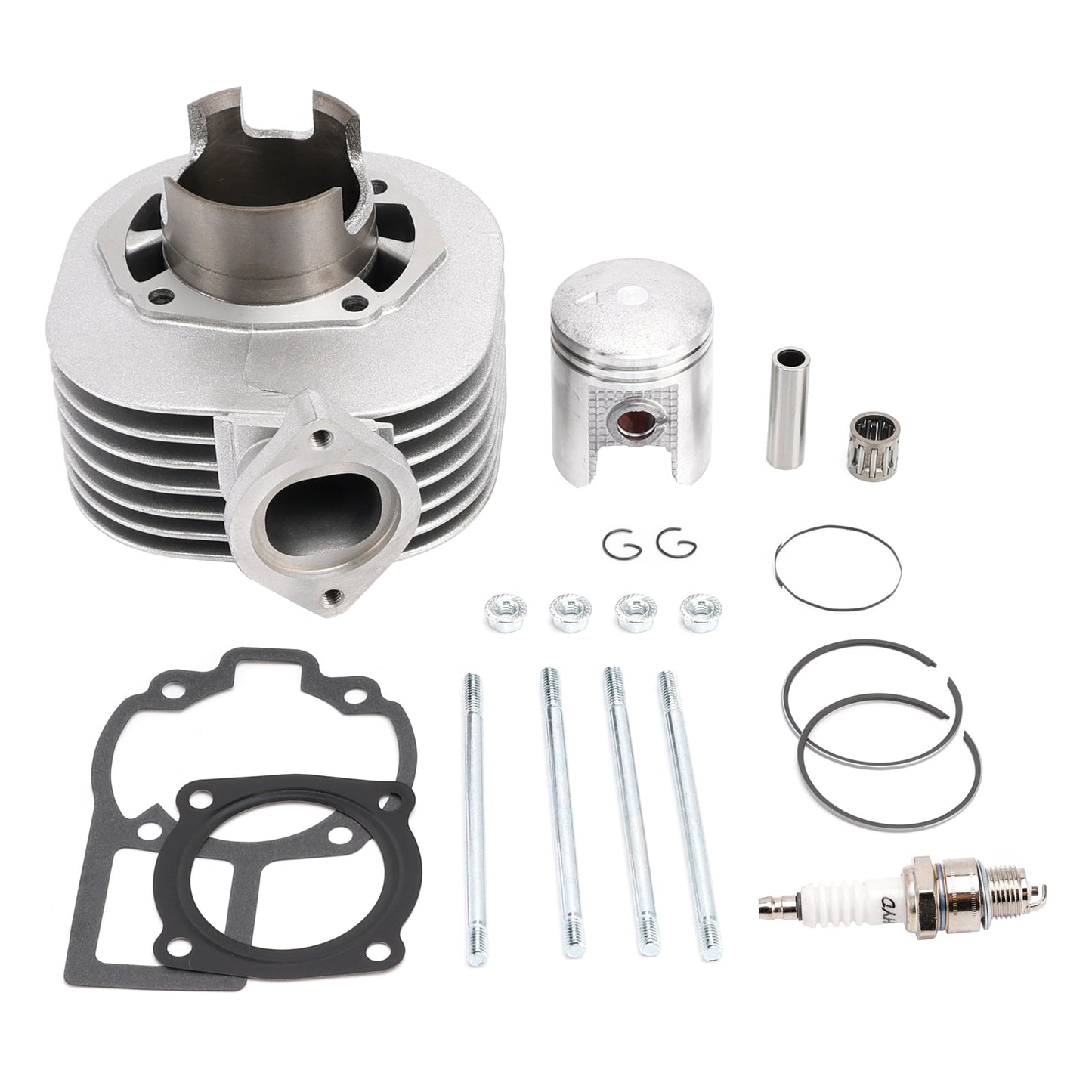 50mm 2003-2006 Kawasaki KFX80 KSF80 Cylinder Piston Gasket Top End Rebuild Kit