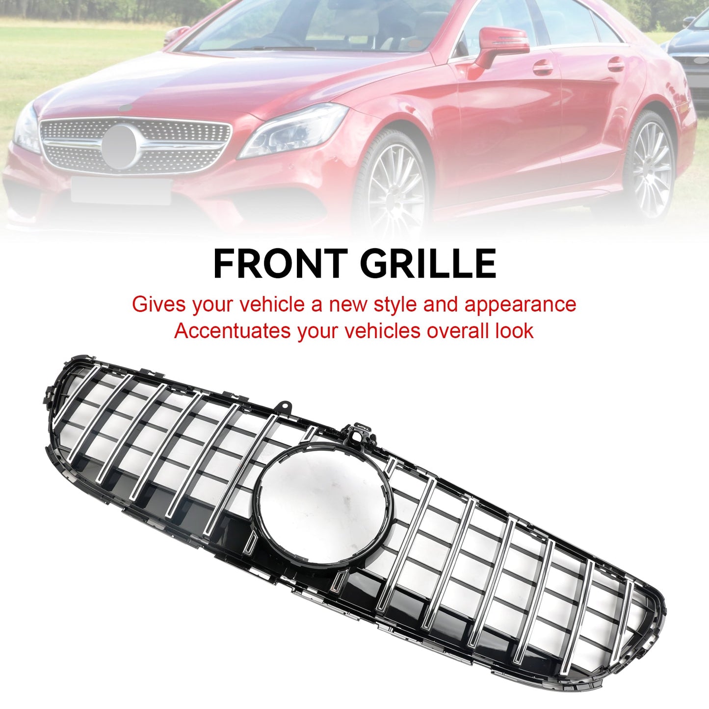 2015-2018 Mercedes Benz CLS-Class W218 CLS350 Front Bumper Grille Grill