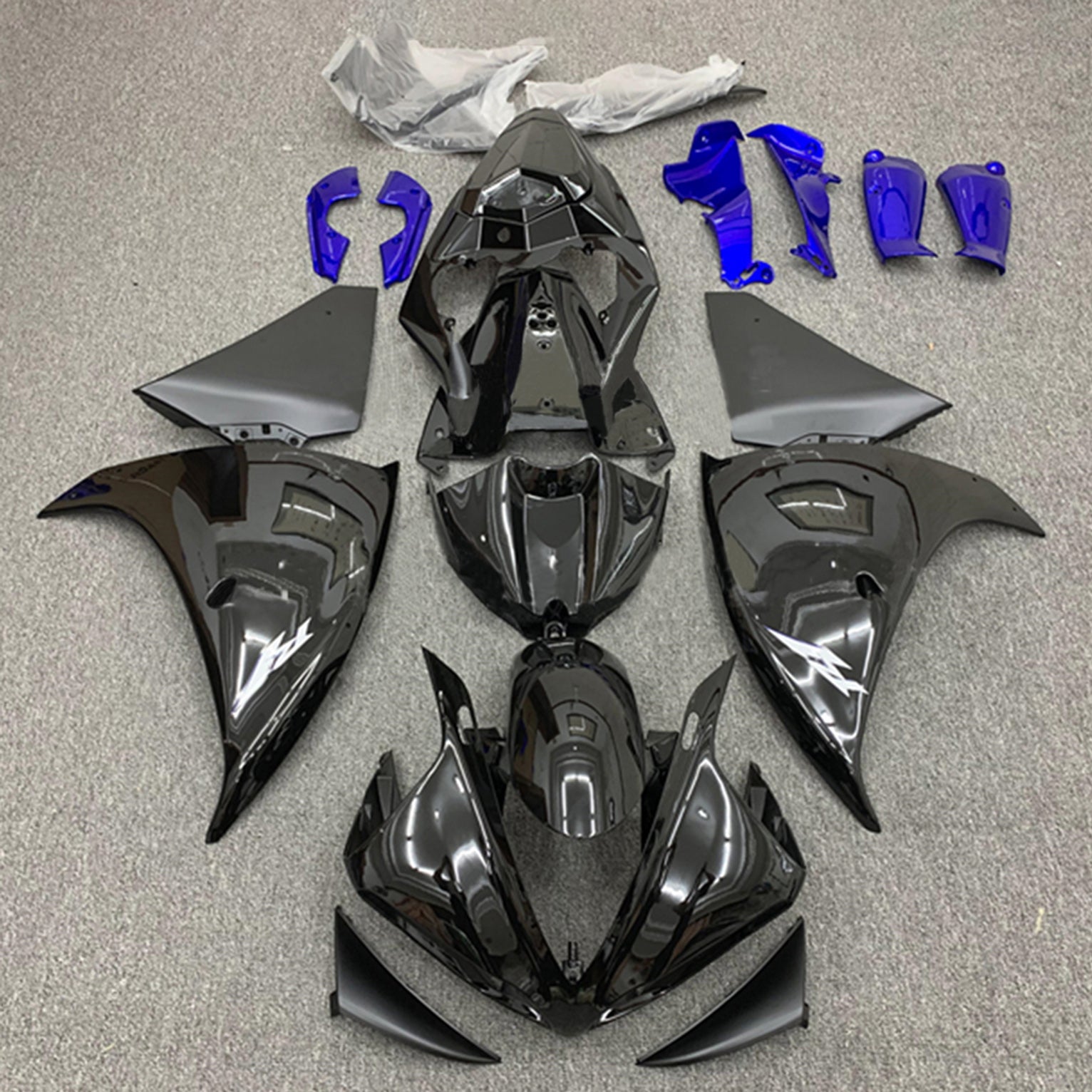 2012-2014 Yamaha YZF-R1 Injection Fairing Kit Bodywork Plastic ABS ...