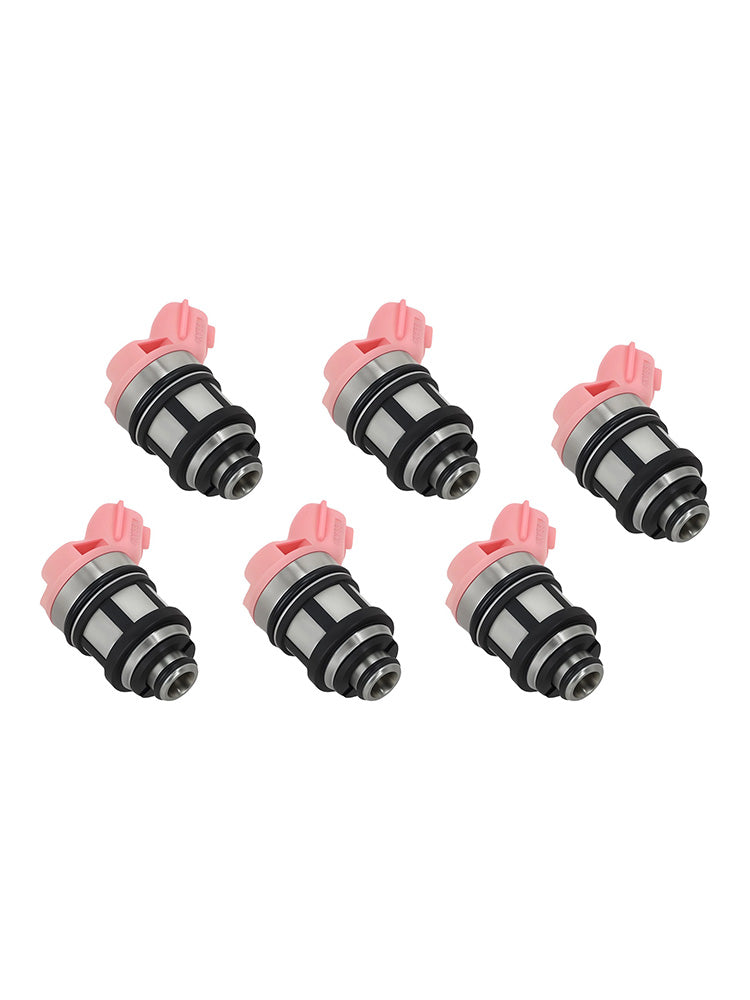 1996-1998 For Nissan Quest 3.0L V6 6PCS Fuel Injector 66001B000