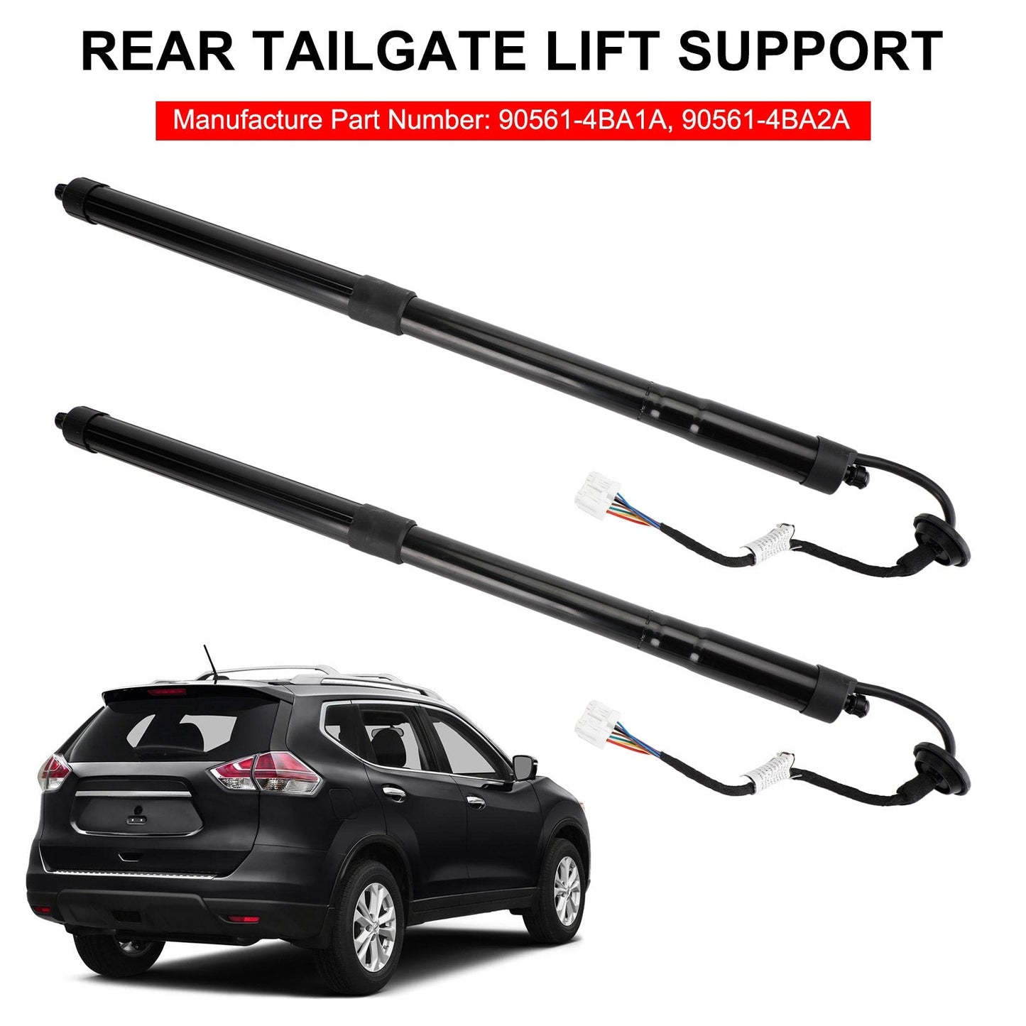 2014-2019 Nissan Rogue S Sport Utility 4-Door 2.5L Rear Tailgate Power Hatch Lift Support W/ Opener 90561-4BA4A