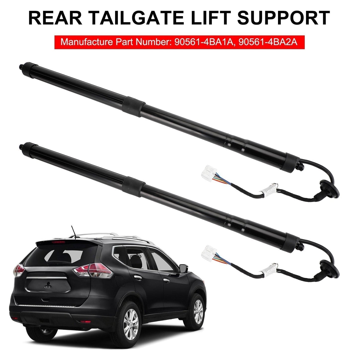 2014-2019 Nissan Rogue SV Sport Utility 4-Door 2.5L Rear Tailgate Power Hatch Lift Support W/ Opener 90561-4BA4A