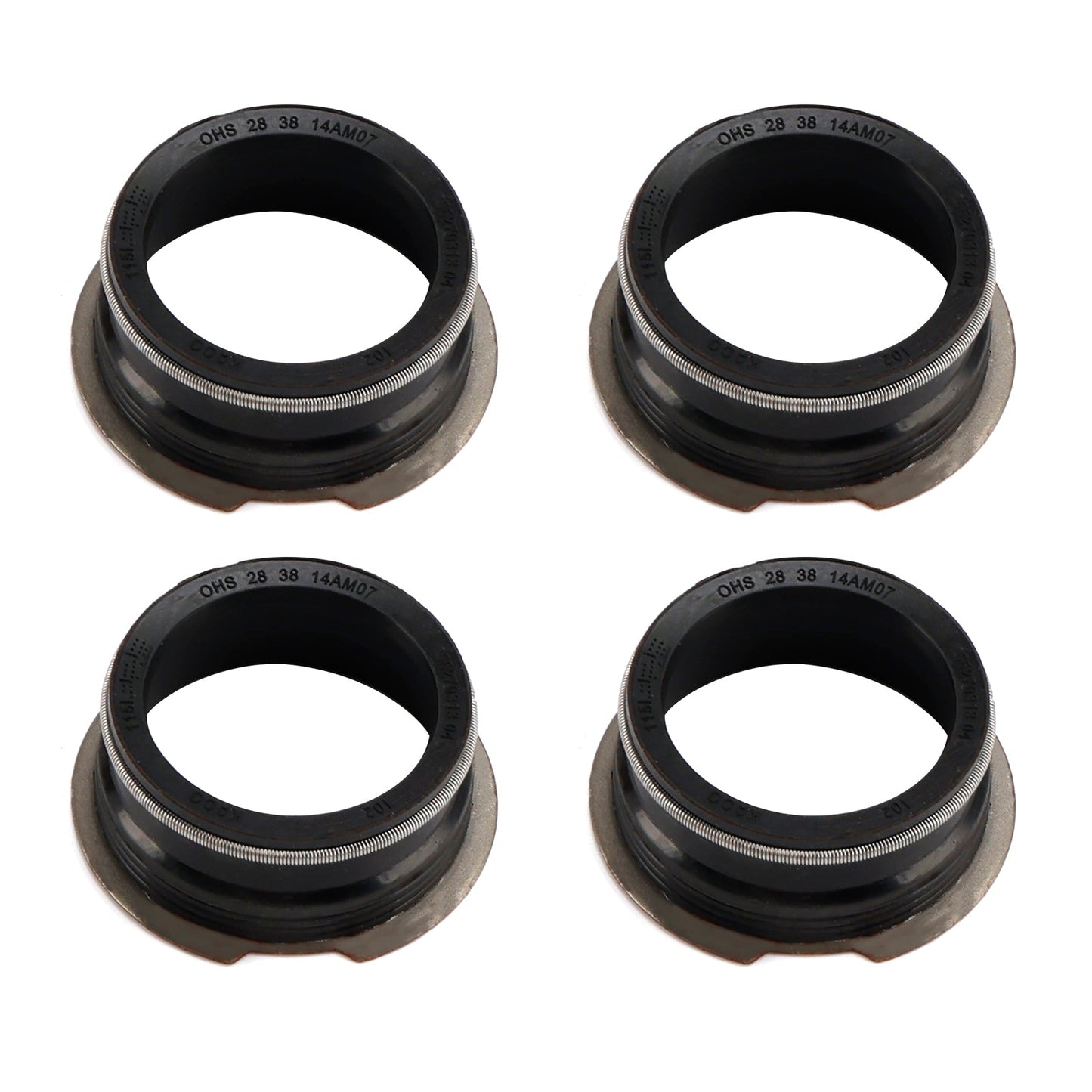 4Pcs Cylinder Head Cover Gasket 55233644 68120414AA for Fiat 500X PUNTO EVO