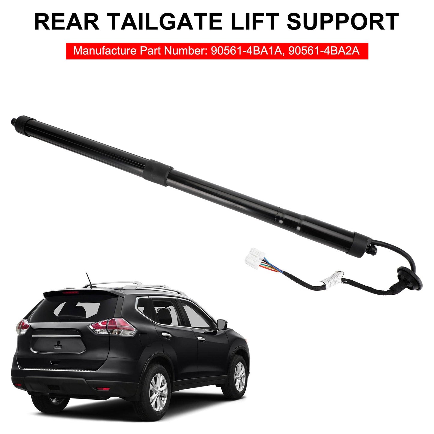 2014-2019 Nissan Rogue SL Sport Utility 4-Door 2.5L Rear Tailgate Power Hatch Lift Support W/ Opener 90561-4BA4A
