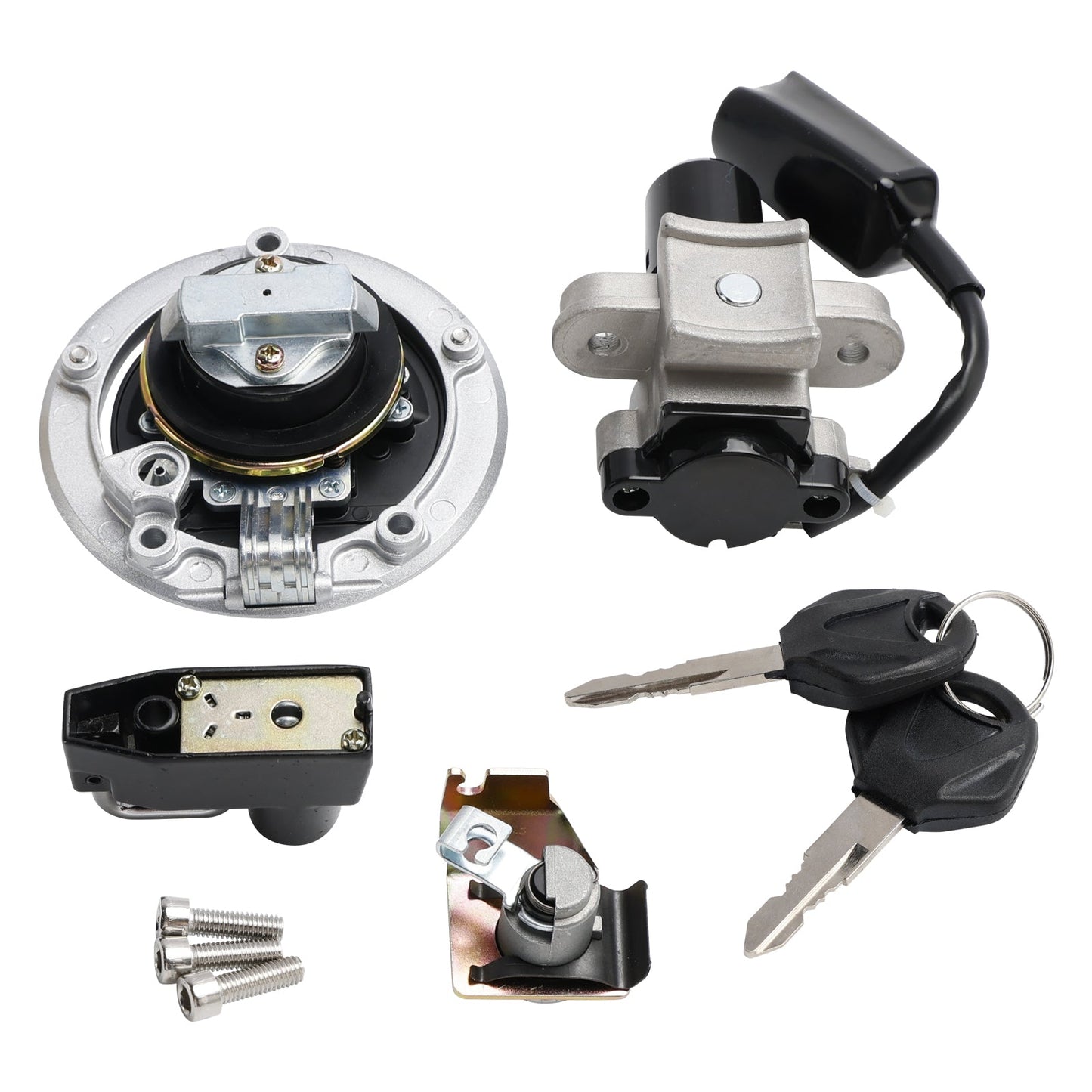 NEW Lock Set For Kawasaki BR125J Z125 Pro 2017 2018 2019 2020 2021 2022 2023