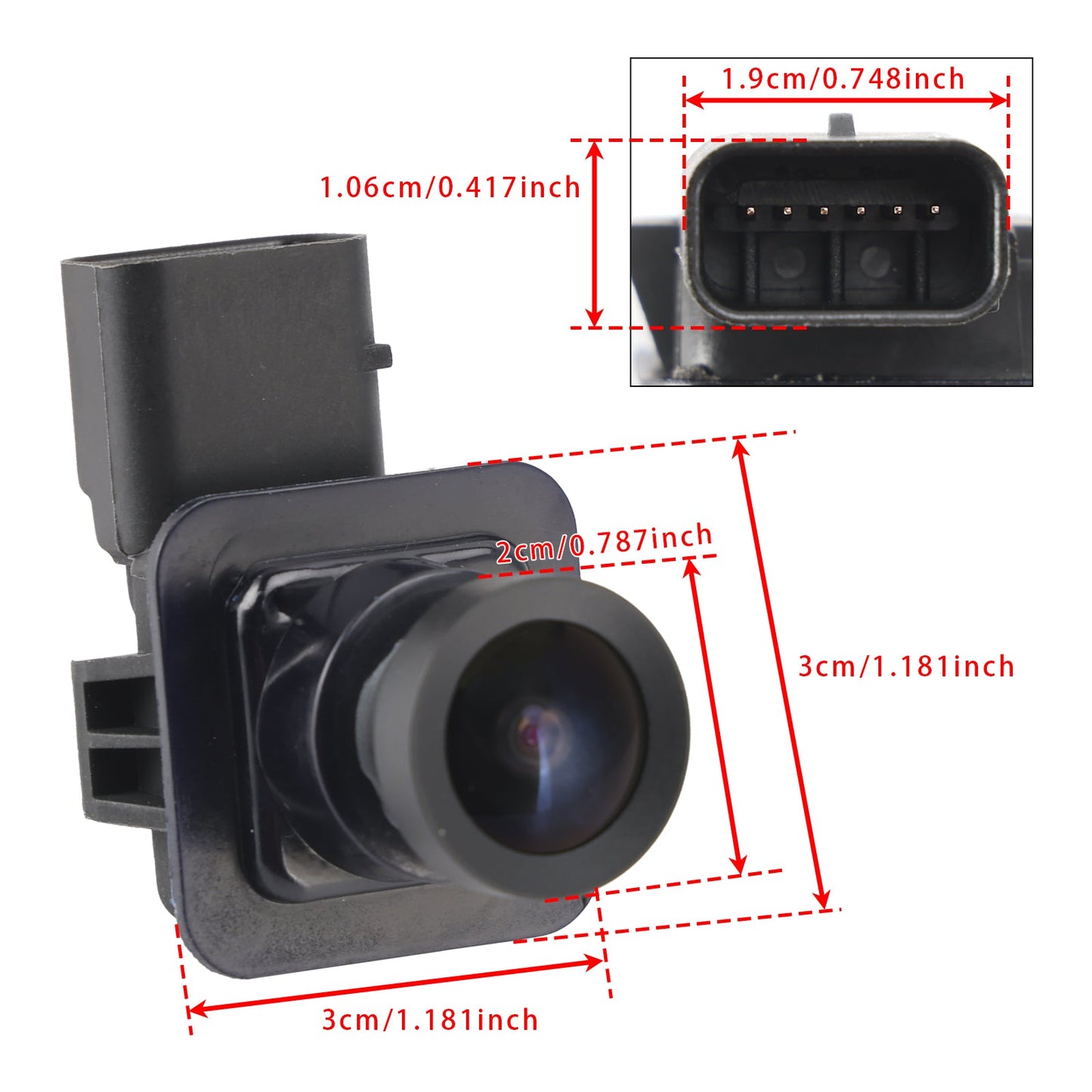 Rear Reverse Backup Camera Park Assist For Lincoln MKX 2011-2013 DT4T-19G490-AB