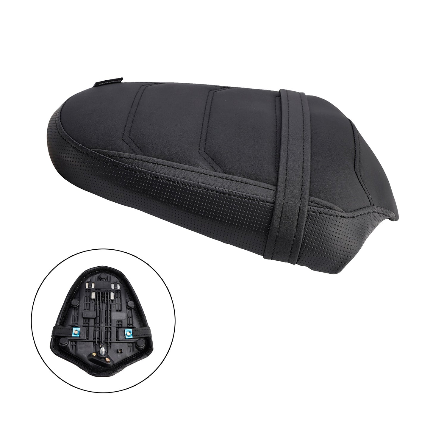 2024-2025 Triumph Daytona 660 Rear Passenger Seat Pillion Saddle Flat White