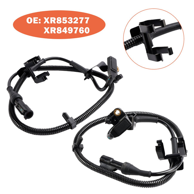 Rear Left&Right ABS Wheel Speed Sensor for Jaguar S-TYPE X200 1999-2008