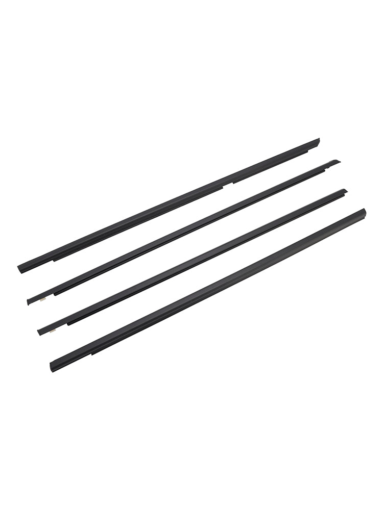 2009-2013 Suzuki Grand Vitara 4PCS Door Glass Belt Outer Molding Weatherstrip