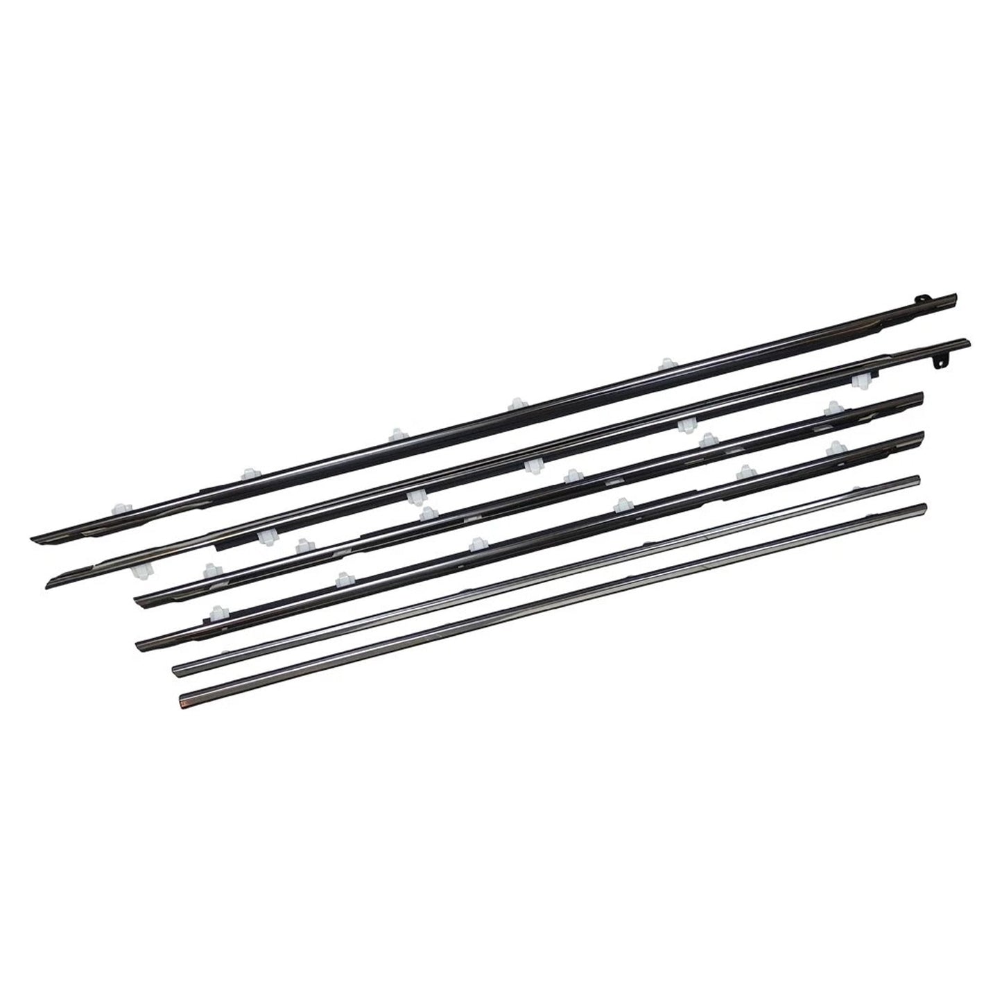 1991-1997 Toyota Land Cruiser 80 Series 6PCS Door Belt Molding 75710-60011 75720-60011