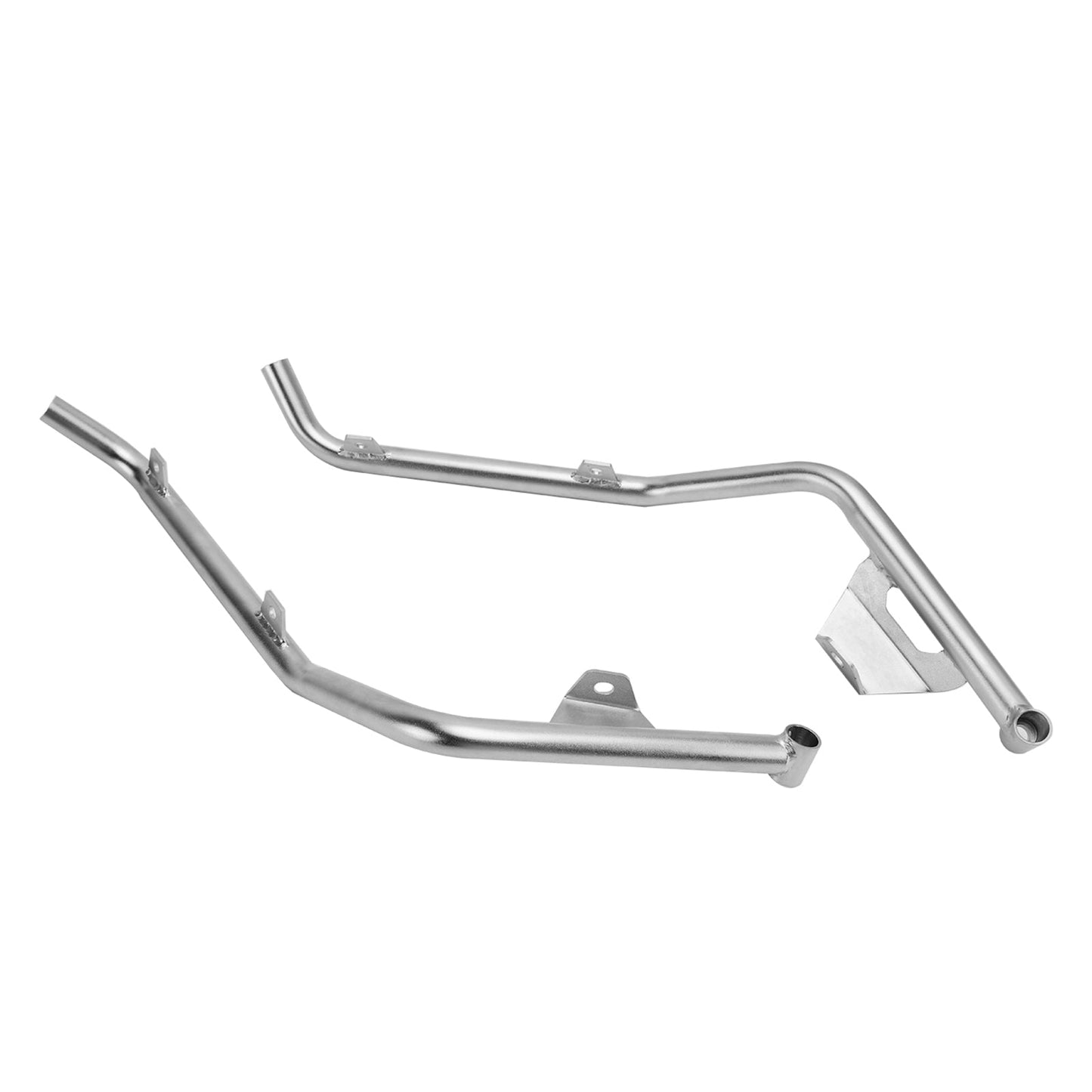 2022-2025 Honda Adv350 Upper Lower Kit Engine Guard Frame Crash Bar Silver