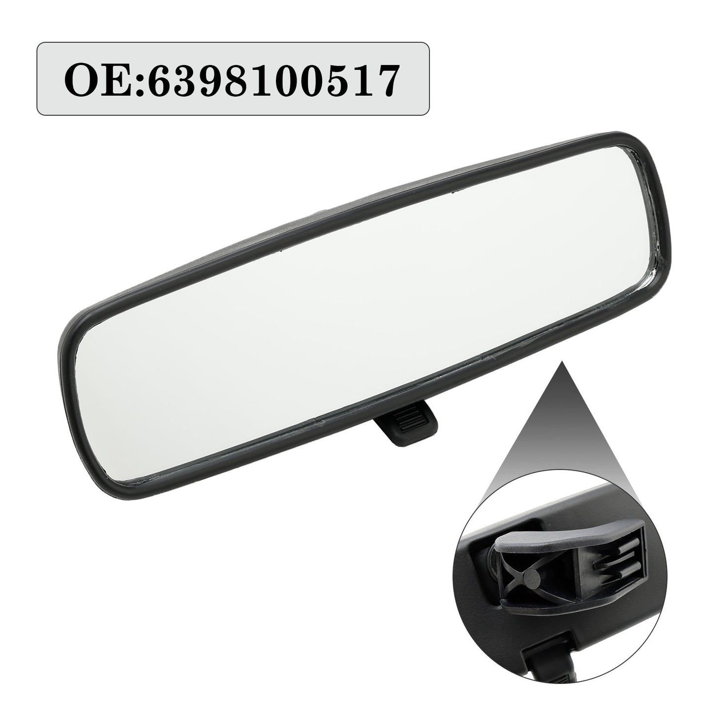 2010-2018 Mercedes-Benz W603 Sprinter 2500/3500 Interior Rear View Mirror 6398100517