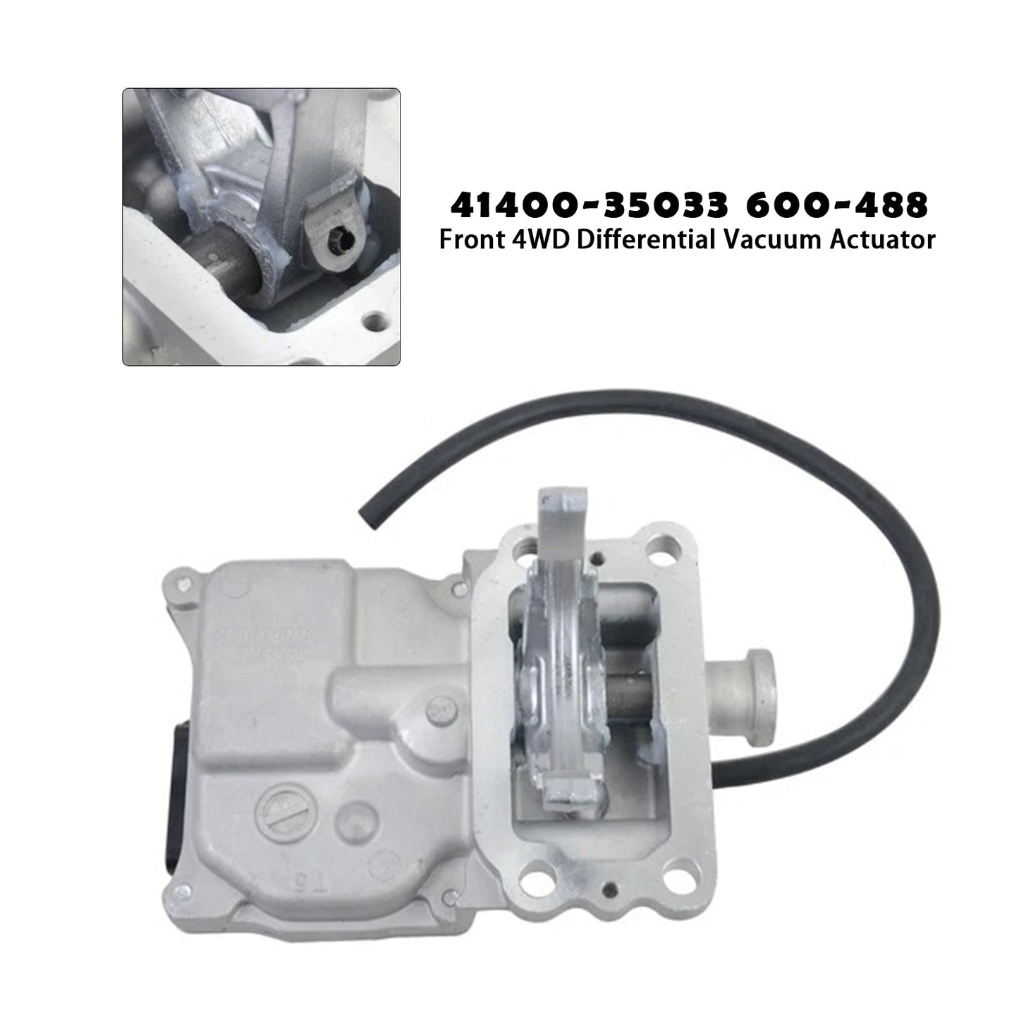 2007-2014 Toyota FJ Cruiser 4.0L V6 & 4WD Front 4WD Differential Vacuum Actuator41400-35034