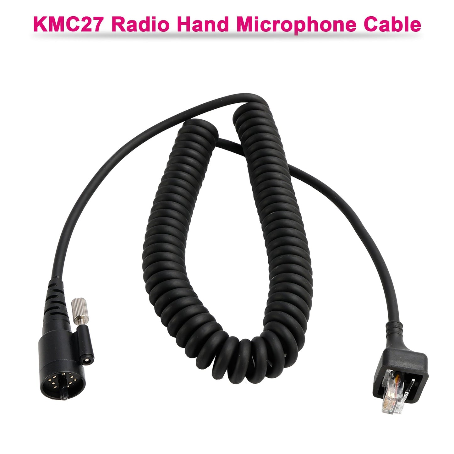 KMC27 Microphone Hand Microphone Cable For KENWOOD TK-690 TK-790 TK-890 TK-5710