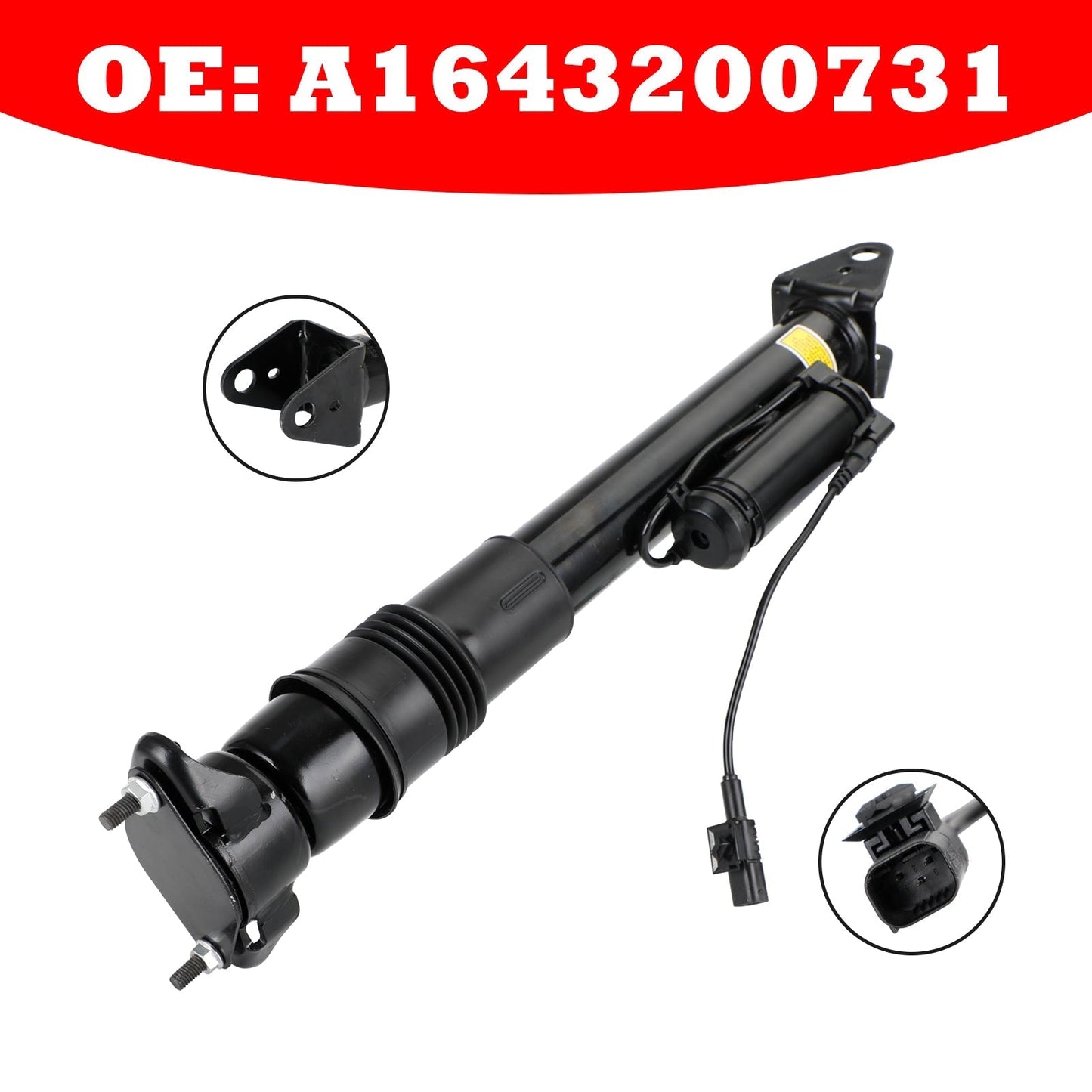 2010-2011 Mercedes-Benz ML450 W164 Sport Utility Air Suspension Shock Absorber w/ADS Rear 1643203031