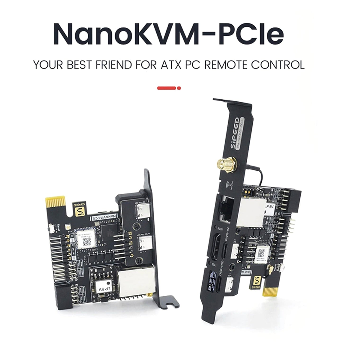 Sipeed NanoKVM-PCIe Remote Control Server RISC-VPiKVM Remote Desktop Installation