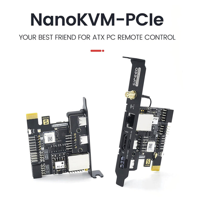 Sipeed NanoKVM-PCIe Remote Control Server RISC-VPiKVM Remote Desktop Installation