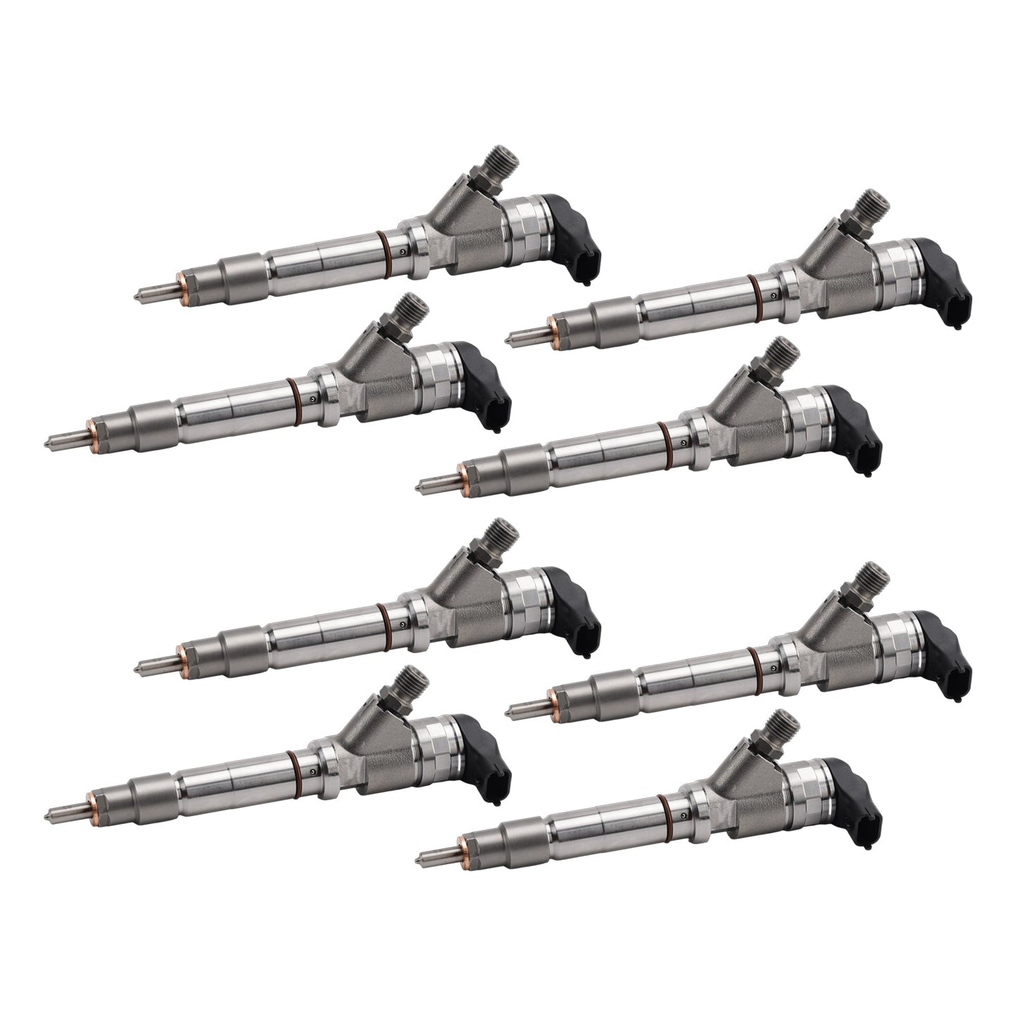 2007-2010 For Duramax 6.6L 8PCS Fuel Injector 0986435520 0445120082