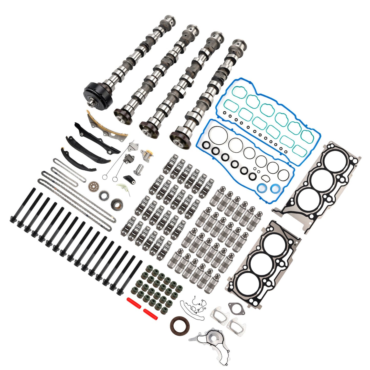 2013-2016 Dodge Ram 1500 3.6L V6 Engine Camshafts Rockers Lifters Timing Chain
