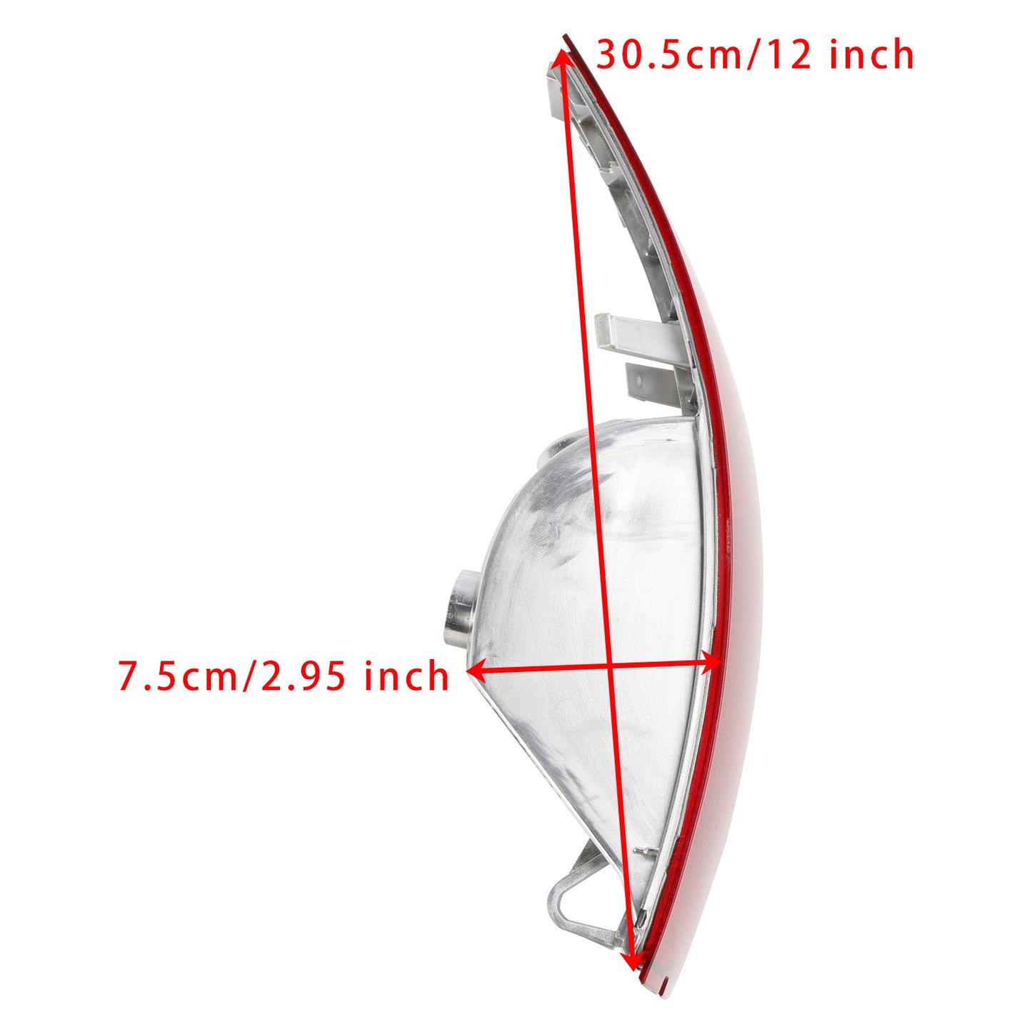 2007-2014 Volvo XC90 MK1 Left+Right Rear Tail Fog Light Reflector 31111185 30678970