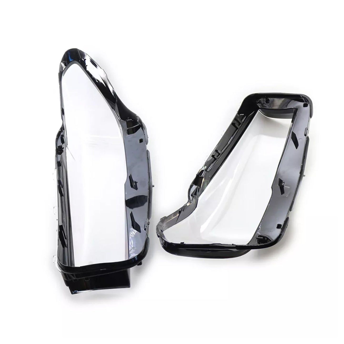 2019-2022 BMW 550i XDRIVE 2PCS Headlight Headlamp Lens Cover Shell 63118084383