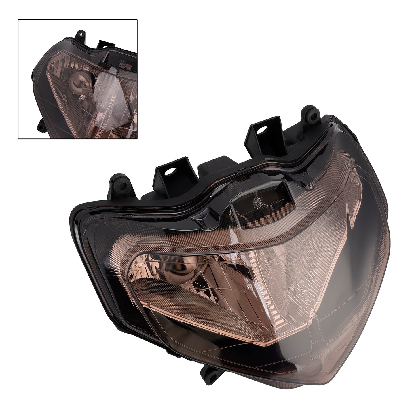 2001-2003 for Suzuki GSX-R 1000 Headlight Guard Front Light Case Grille Smoke