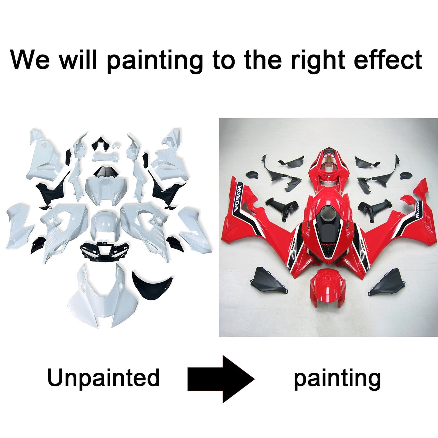 Injection Fairing Kit Bodywork Plastic ABS For Honda CBR1000RR-R 2020-2023