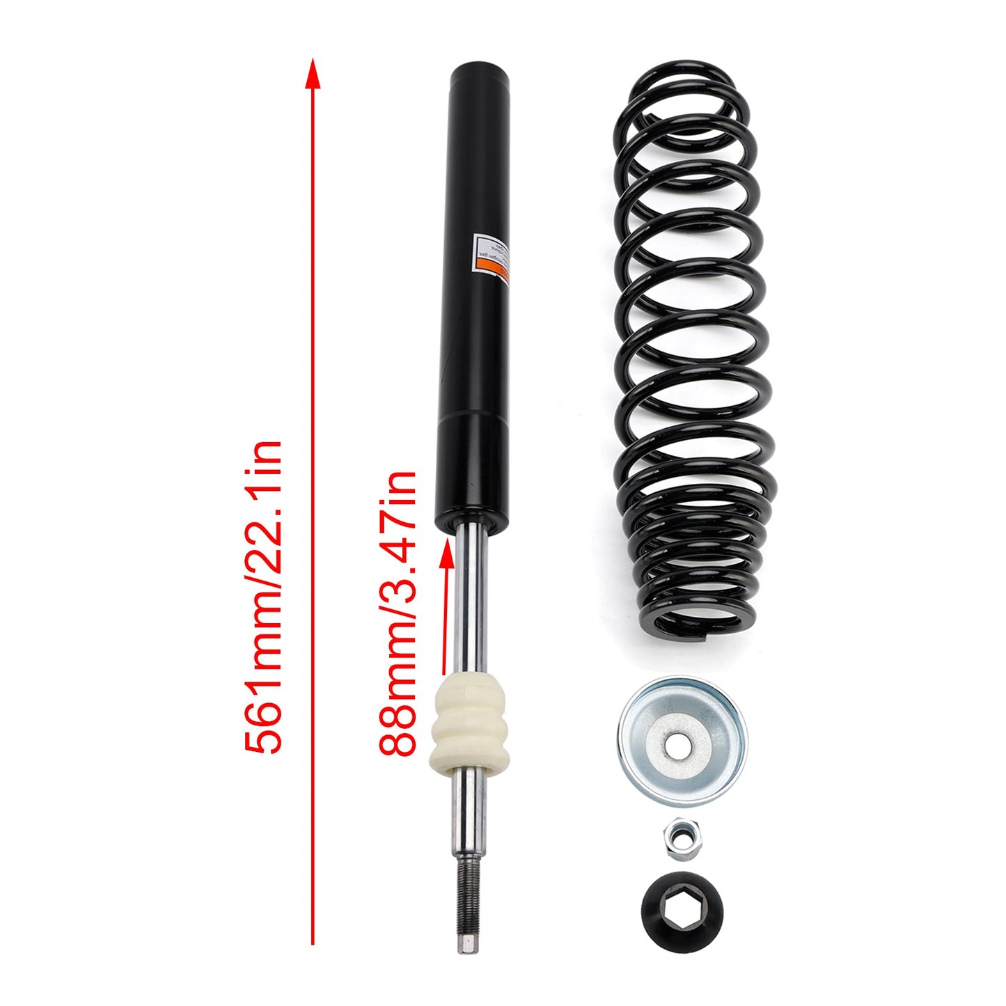 Polaris Ranger 500 2x4/4x4/6x6 2005 2 Pcs Front Shocks 7555749