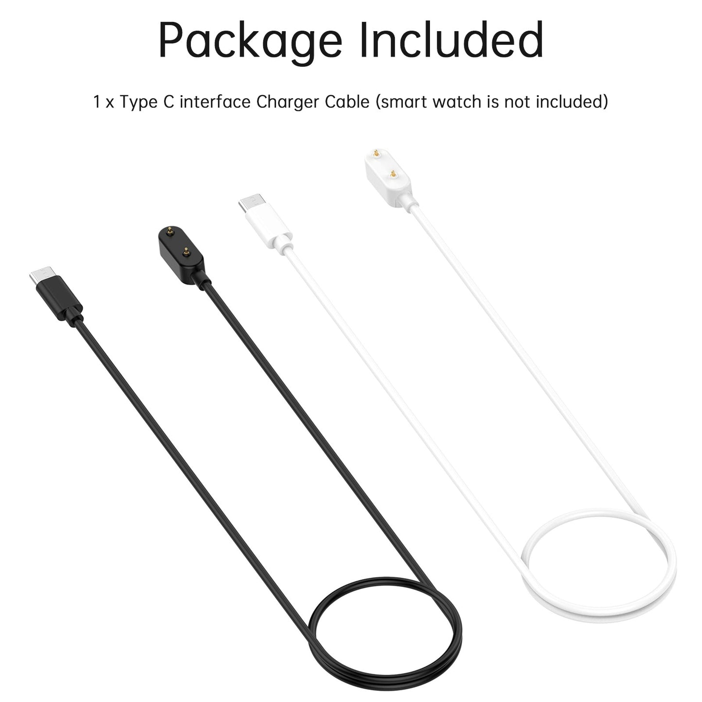 Huawei Watch Fit3 Type C Charging Cable Portable Charger For Band 10/9/8/7/6pro