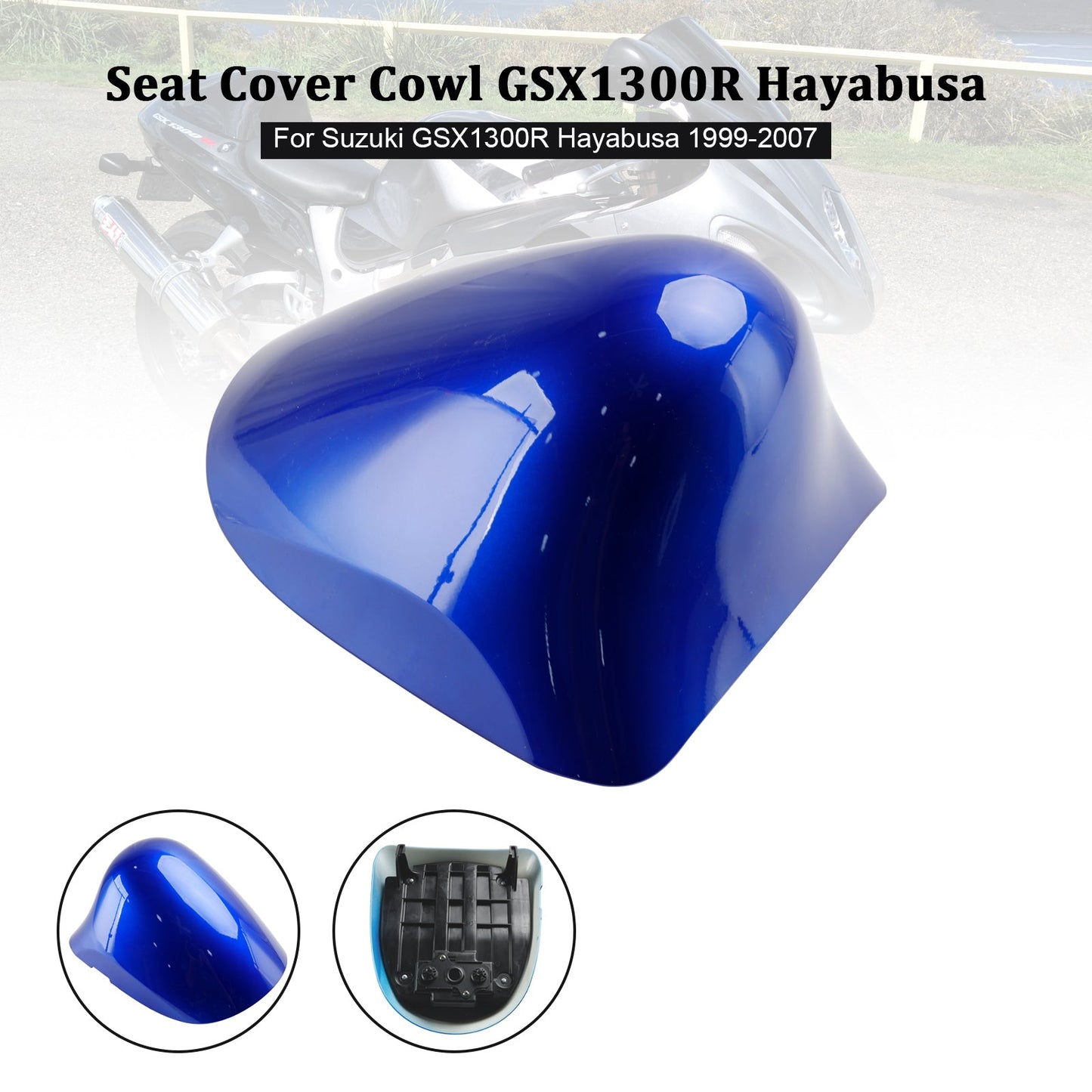 1999-2007 Suzuki GSX1300R GSX-R1300 Hayabusa Rear Seat Fairing Cover