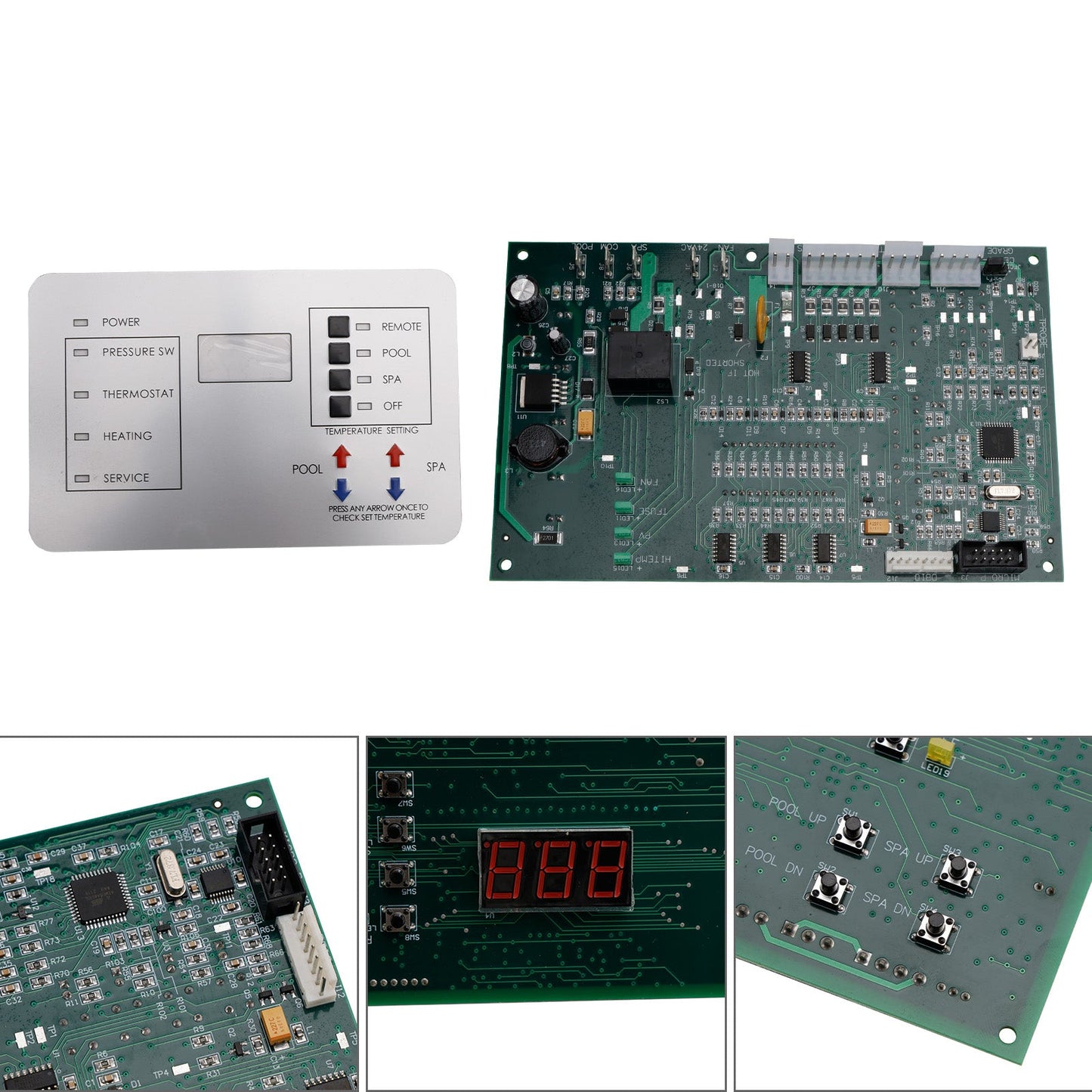 Digital Temperature Controller Board for Pentair NT STD TSI 200 250 300 400 472100