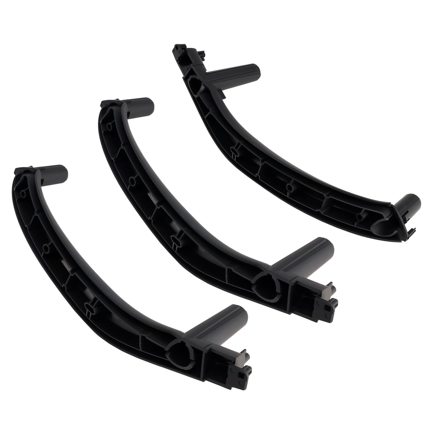 RHD 3PC Interior Door Handle Pull Cover For BMW X5 F15 X6 F16 2014-2018