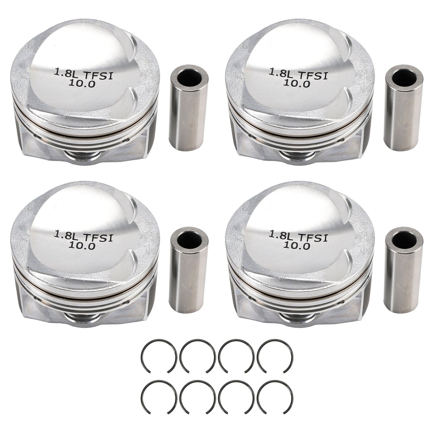 2008-2011 VOLKSWAGEN Passat CC 1.8 TSI BZB CDAA CDAB Engine Pistons Overhaul Rebuild Kit 06H107065CP 06H109509Q