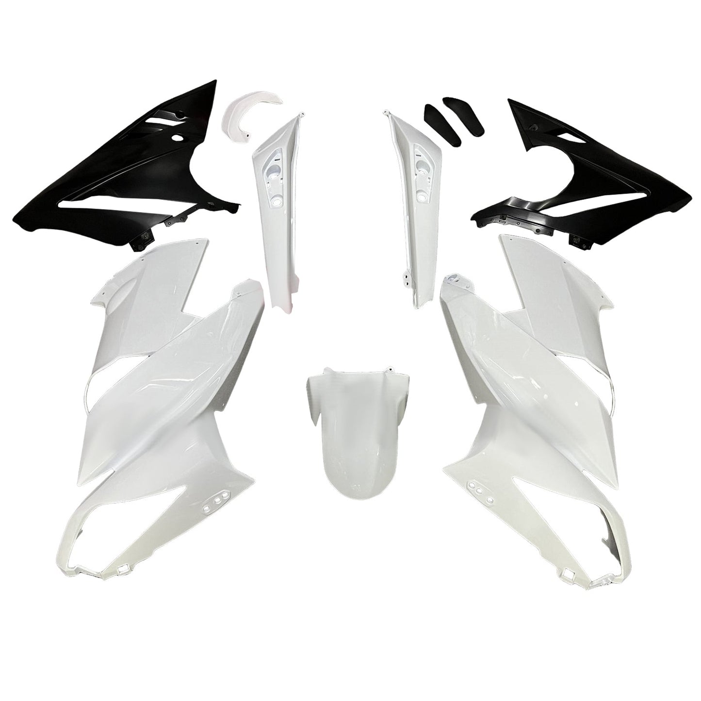 Injection Fairing Kit Plastic for Kawasaki Ninja650 ER-6F EX650 2009-2011