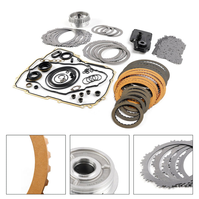 2012-up GM Gen 2 6T40 6T45 Transmission Rebuild Kit Master less Steels