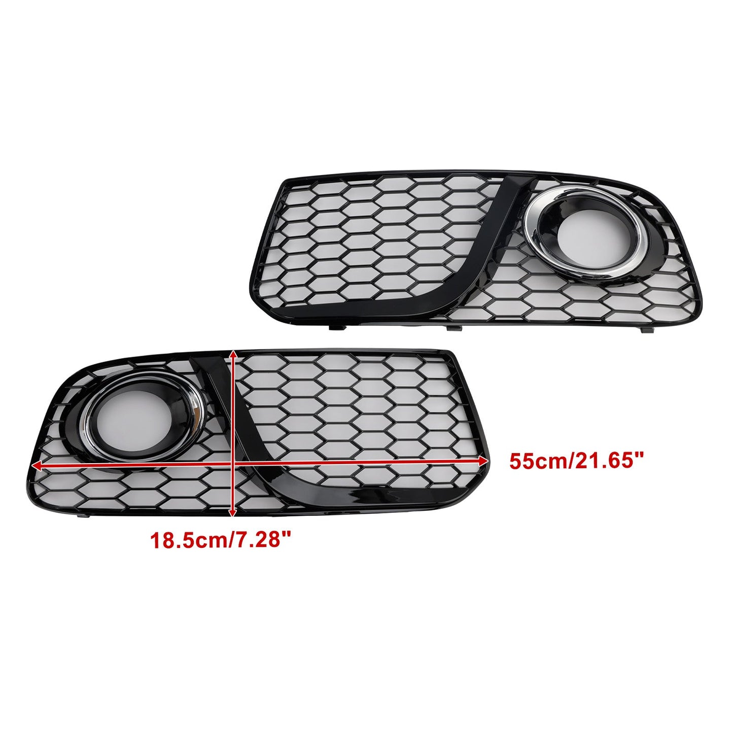 2013-2017 Audi Q5 Front Bumper Fog Light Grille Grill 8R0807681M