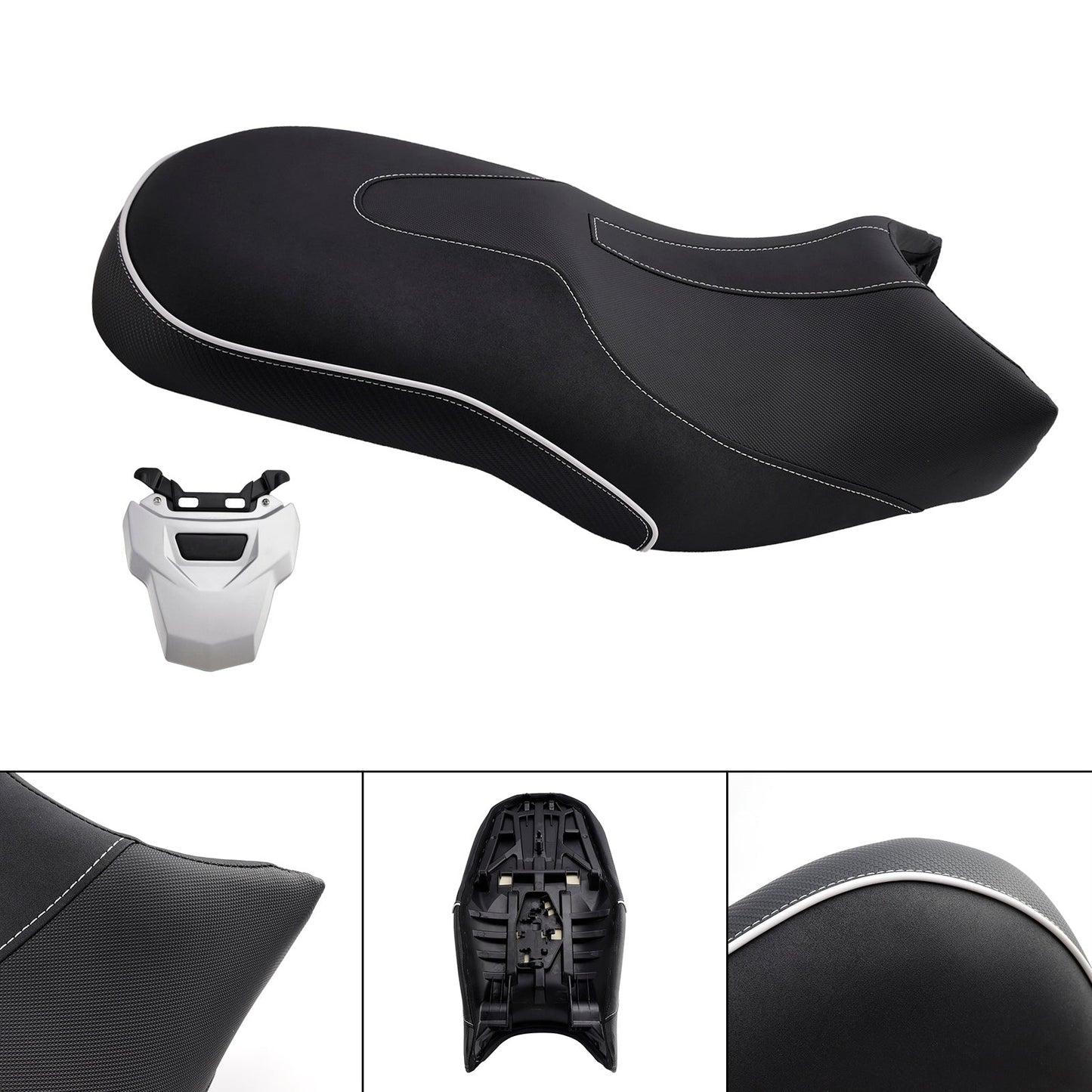 2013-2018 BMW R1200GS LC R Rider Passenger Seat Front Rear Cushion Black