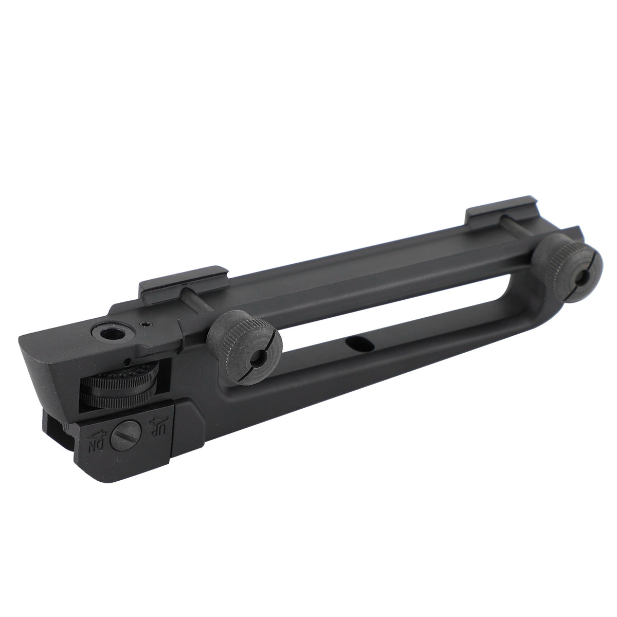 Carrying Handle Picatinny Rail Mount Iron Sights Removable Adjustable