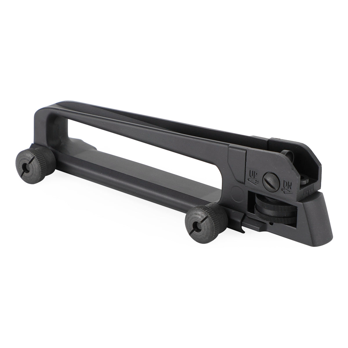 Carrying Handle Picatinny Rail Mount Iron Sights Removable Adjustable