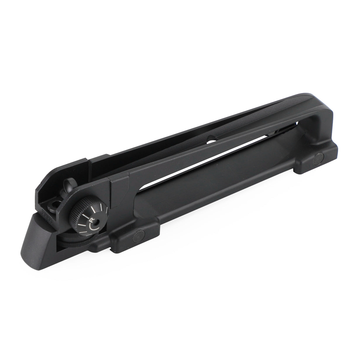 Carrying Handle Picatinny Rail Mount Iron Sights Removable Adjustable