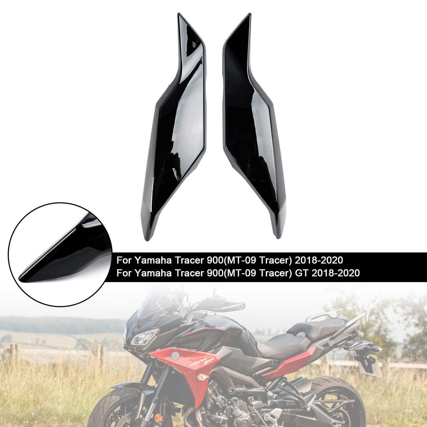 2018-2020 Yamaha Tracer 900 / GT Rear Tail Side Seat Fairing Panel