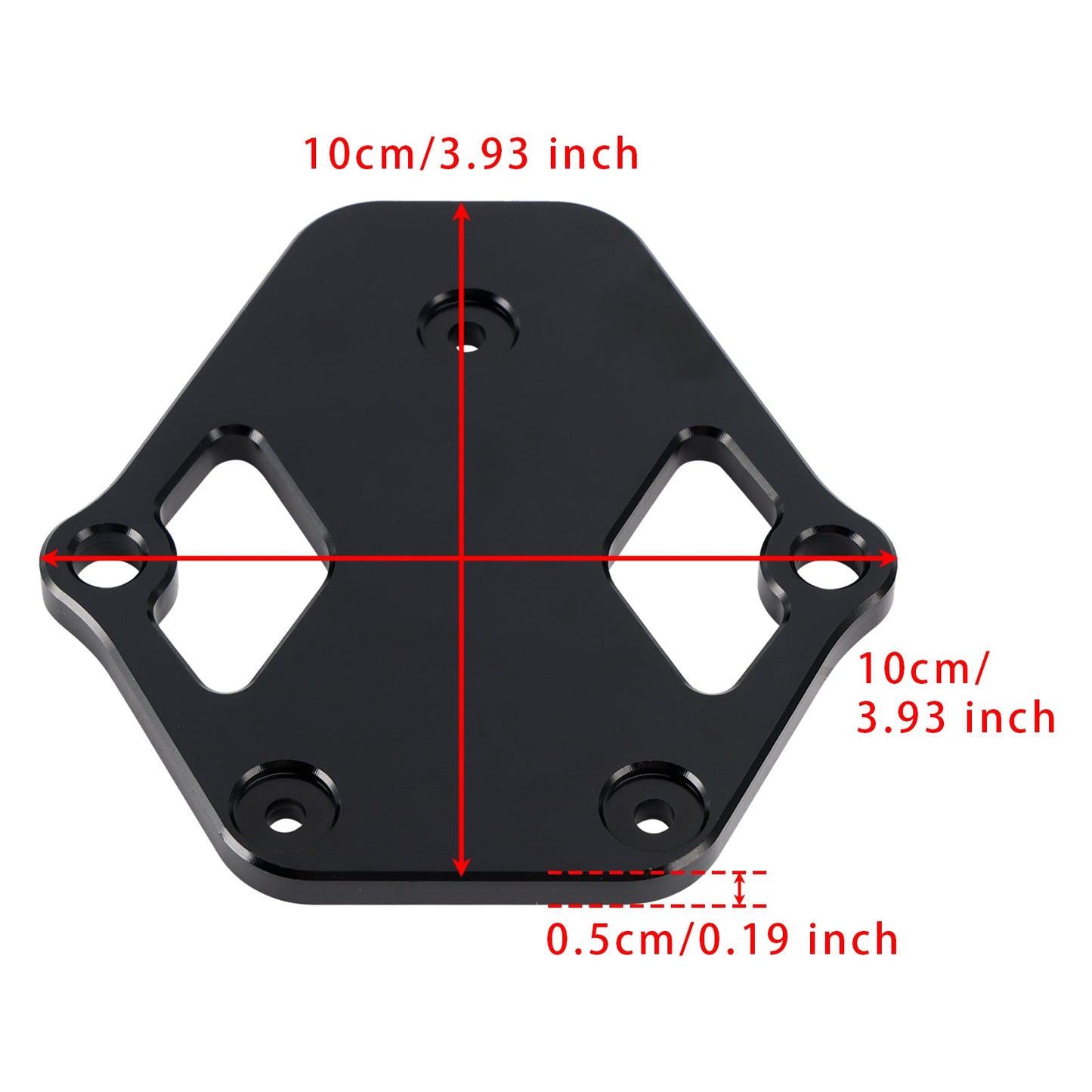 Aluminum Ignition Coil Bracket For MSD Blaster SS 8207 Coil