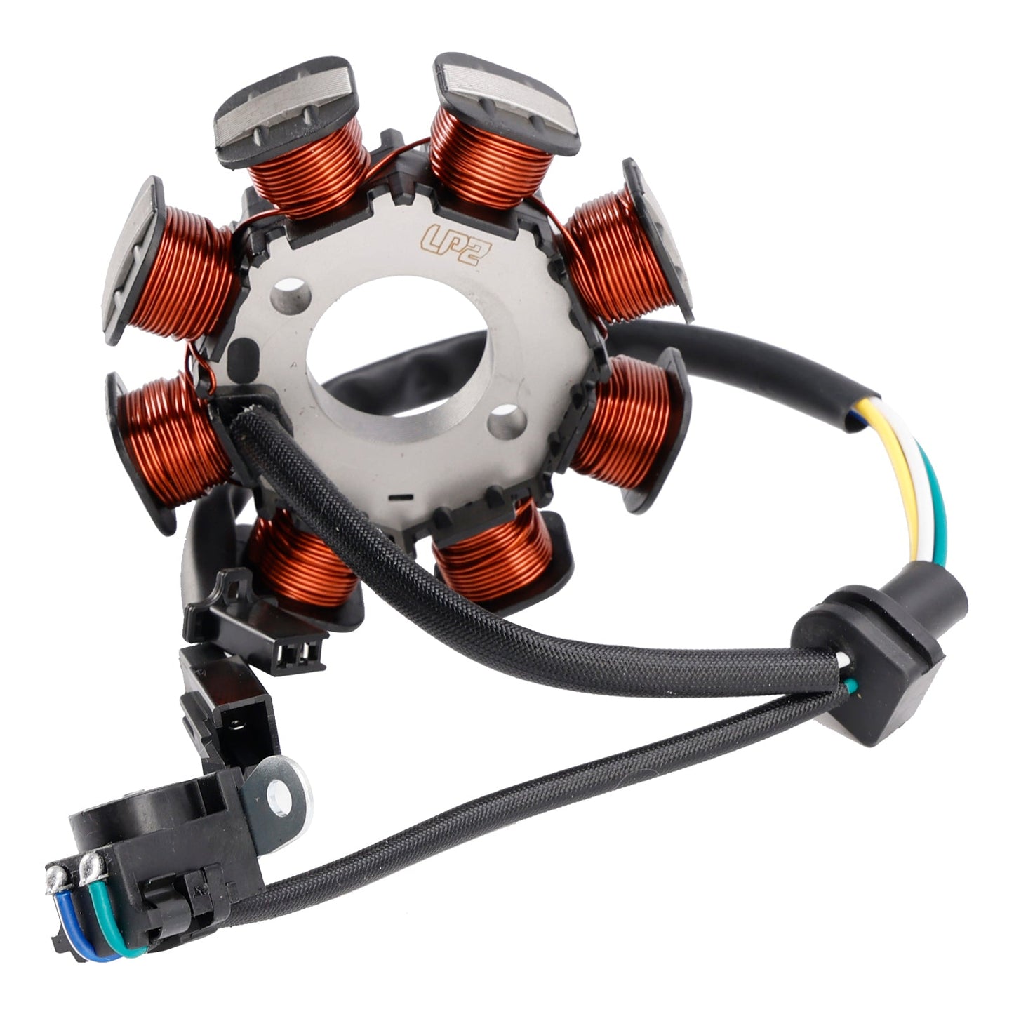 SUZUKI SHOGUN RR 125 FD125 8 COIL - 4 WIRE - STATOR ASSY 32101-20G60