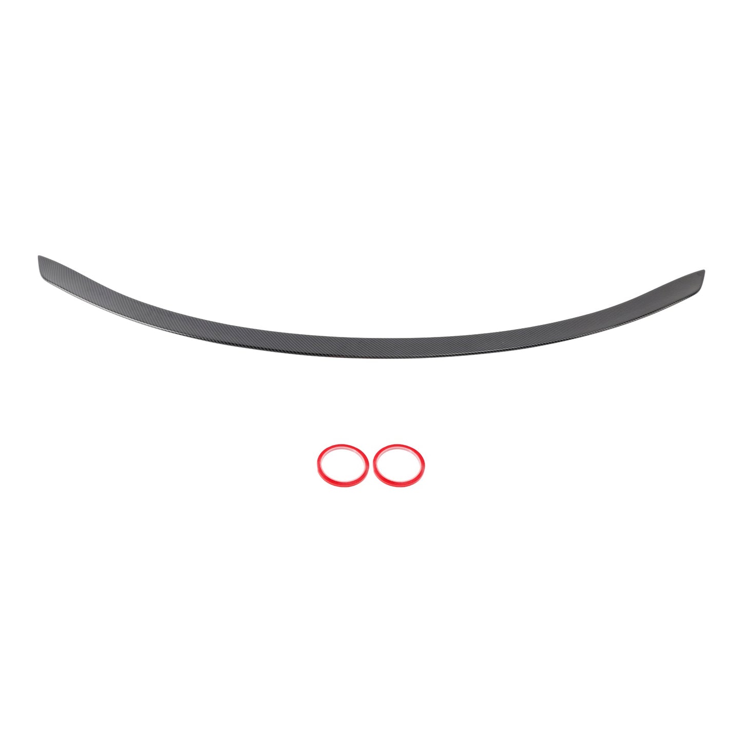 2022-2024 Benz W206 C63S Style Carbon Fiber Look Rear Trunk Spoiler Wing